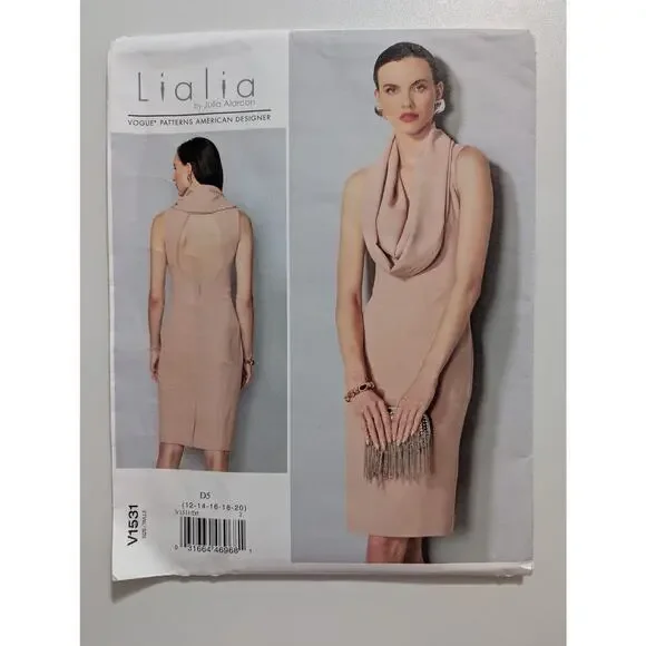 Vogue | Office | V531 Vogue Lialia Evening Dress Pattern By Julia Alarcon Size D5 12 14 16 18 2 | Poshmark Vogue | Office | V531 Vogue Lialia Evening Dress Pattern By Julia Alarcon Size D5 12 14 16 18 2 | Poshmark